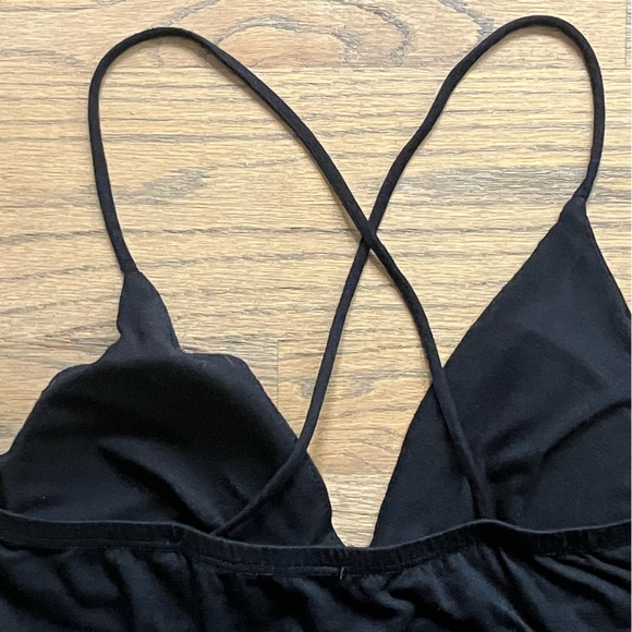 Upstyle Black Ruffled Mini Dress S - Picture 8 of 8